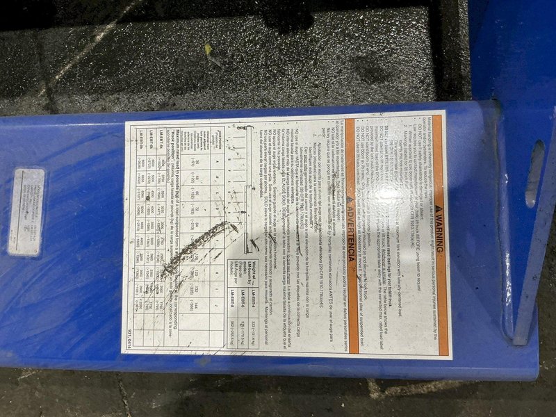 4000 LBS X 12' FORKLIFT BOOM ATTACHMENT: YOBRO #25812
