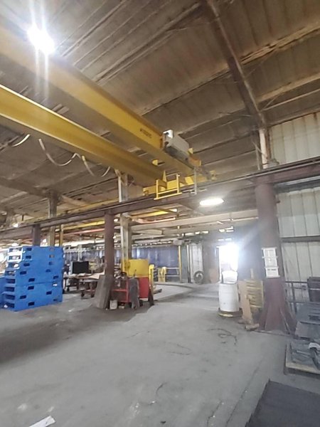 10 TON X 43' PROSERV DOUBLE GRIDER OVERHEAD BRIDGE CRANE : YOBRO 25870