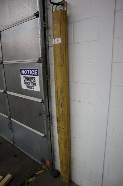 Forklift Steel Fork Extensions for 4" Wide Forks 7' Extensions- Auction Item