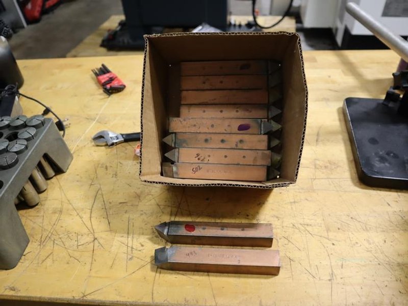 Lathe Turning Tools, 1&quot; Square Shank - Model E-16 C5- Auction Item