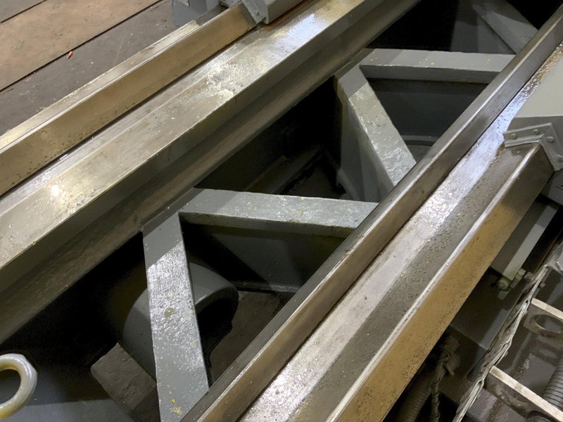 38" X 92" POREBA GAP BED ENGINE LATHE: STOCK #80622