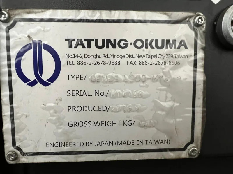 2018 OKUMA GENOS L300-MYW-E | Lathes, CNC (3-Axis or More)