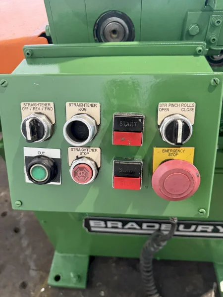 48" X 18 GA BRADBURY BOSS COIL STRIP STRAIGHTENER: YOBRO #25201