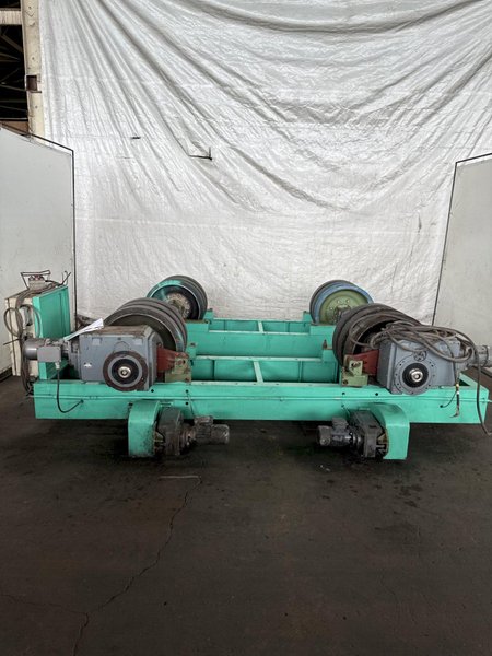 120 TON ARONSON TANK TURNING ROLL SET. STOCK # 0343325