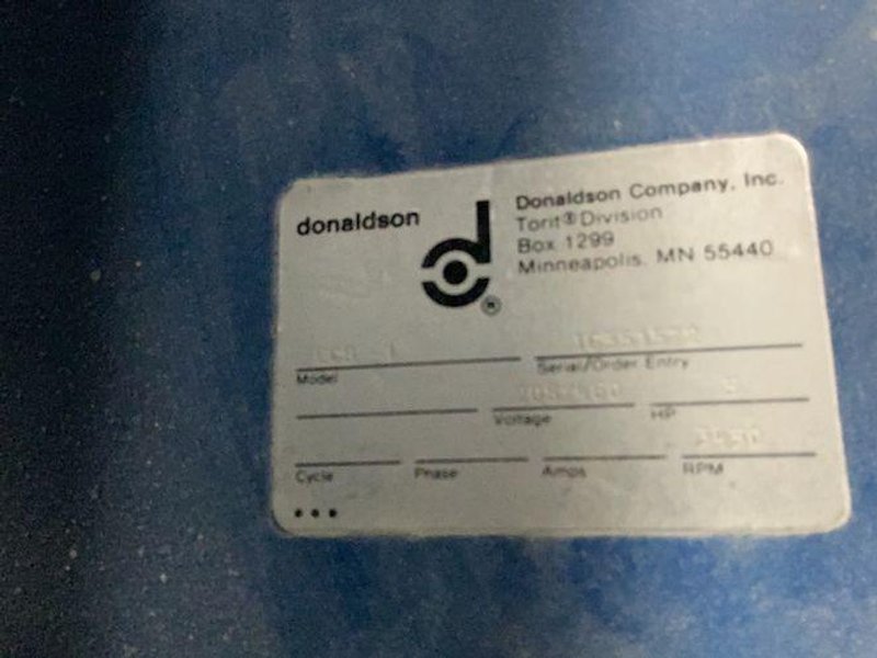 Donaldson Torit  5 Hp Dust Collector  - Ecb-1