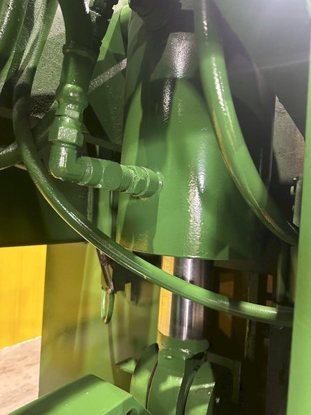 4&#039; X 1/2&quot; BETENBENDER MODEL #4-500 HYDRAULIC SQUARING SHEAR: STOCK #11792