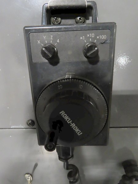 Roku-Roku GRM-658 CNC Vertical Machining Center, Fanuc 16i-M, 12 ATC, Renishaw NC3- Auction Item