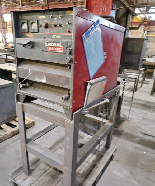 LINCOLN ELECTRIC DC-600 IDEALARC DC ARC WELDER: YOBRO #24625