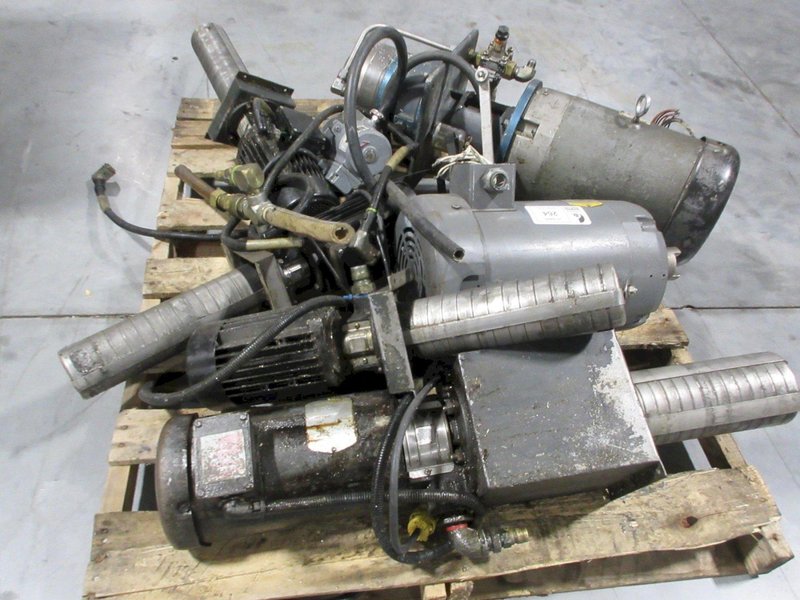 Coolant Pumps and Motors, Assorted Brands, Grundfos, Flair, Baldor- Auction Item