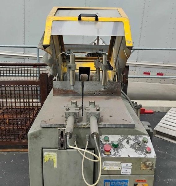 9&quot; EMMEGI ALUMINUM UPCUT CUT OFF MACHINE 550MM BLADE STOCK# 4113