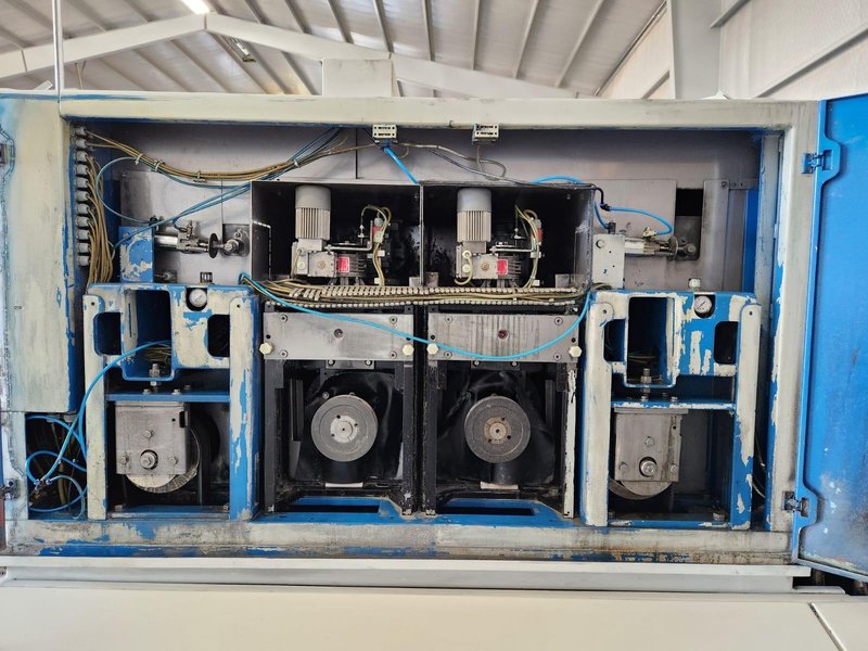 36" WIDE BUTFERING (2008) MODEL #PROFI-SPW-409-RTTR WET BELT GRINDER / SANDER: STOCK #20757