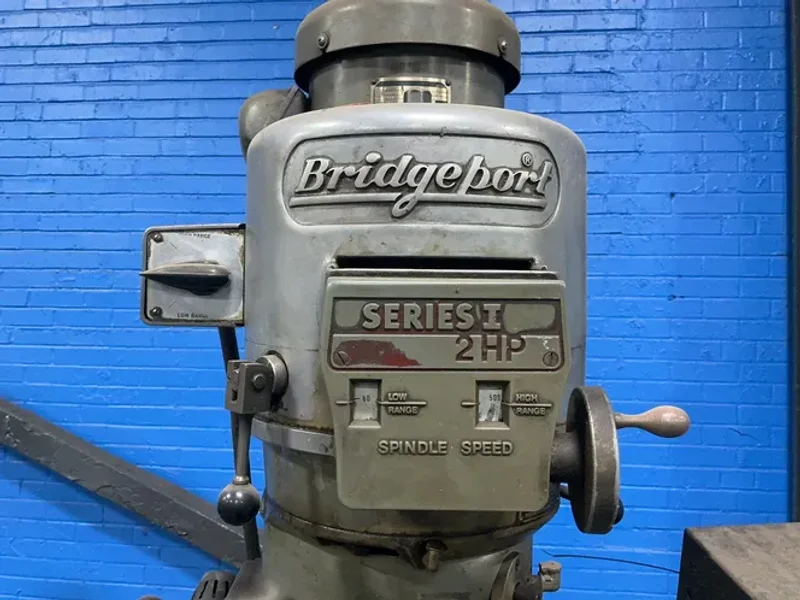 Bridgeport 9” X 42” Vertical Mill