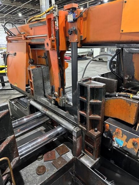 22” x 30” Cosen NC Twin Post Fully Automatic Model C-7656NC Horizontal Band Saw