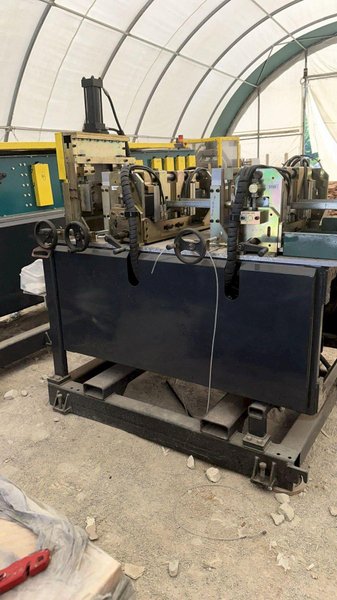Jobsite PS 800 STEEL STUD Rollformer, 2019 – Dimpling, De-Coiler, Crane