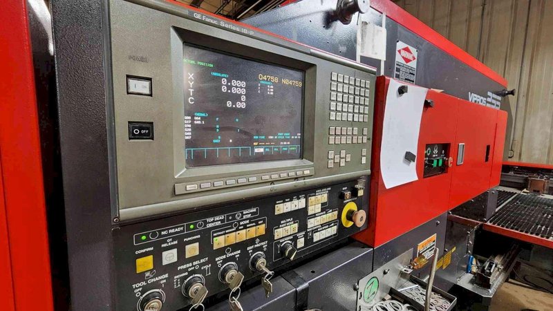 22 Ton Amada Vipros 255 Turret Punch, 1998