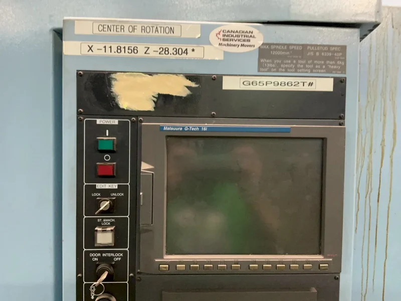 MATSUURA CNC HMC  -  H PLUS-405