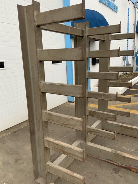 6 ARM X 18" WIDE CANTILEVER STYLE RACK: STOCK #80931