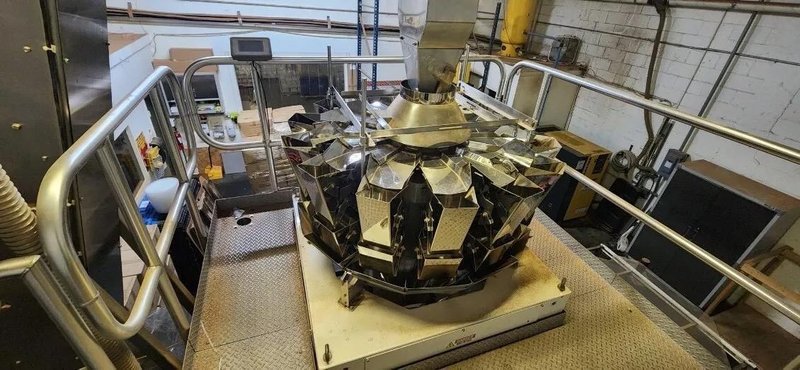 Roberts IMFS1500 Pre-Made Pouch Filling System, 2016 – With 14 Head Weigh Scale