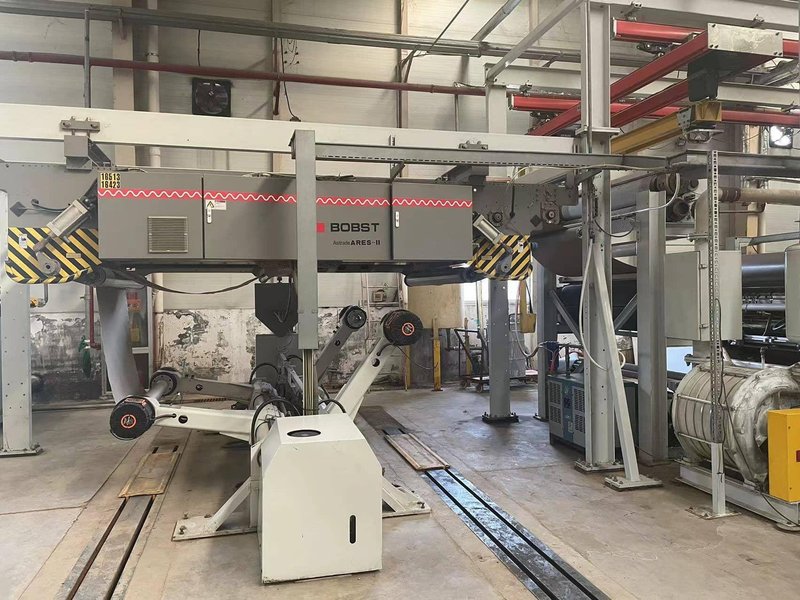 Bobst Mastercut 1.7 Corrugated Die Cutter – Complete Line with Loader, Breaker &amp; Palletizer – 2013