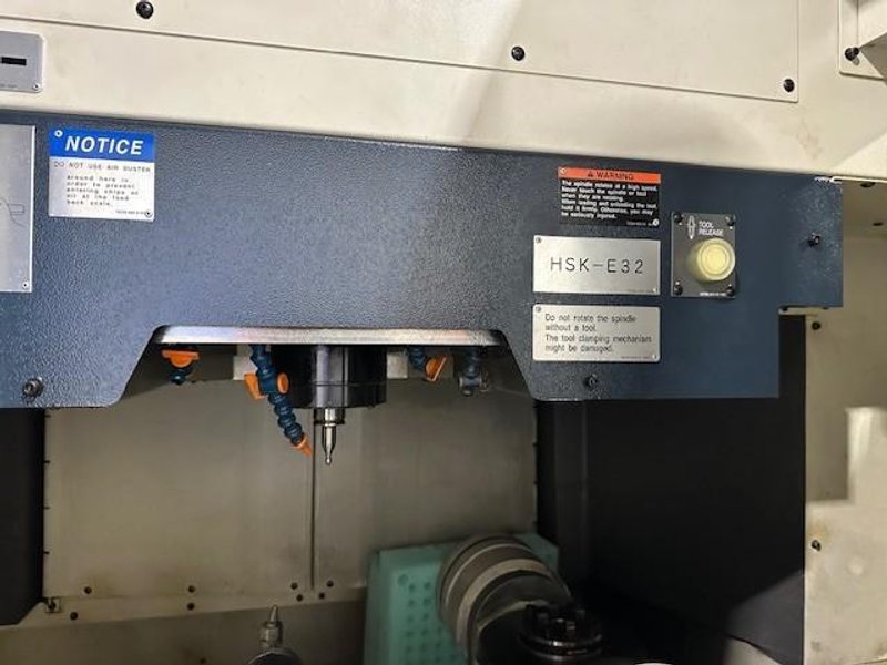 YASDA YMC 430 Ver. II 5-Axis CNC Vertical Machining Center, 40K RPM, Trunnion Table, 32 ATC, HSK-E32, Fanuc 31i-B5, Hard Milling, LOW HOURS, Year: 2017
