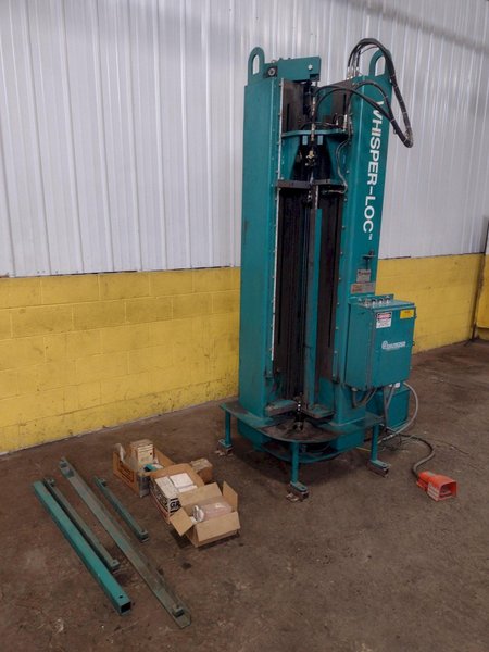 72" X 18 GA IOWA PRECISION MODEL WHISPER-LOC HYDRAULIC PITTSBURG SEAM CLOSURE MACHINE: STOCK #17509