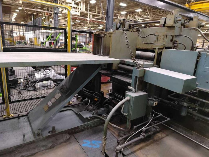 48" x 0.075" x 30,000# Cincinnati-Forte Cut To Length Line STOCK#3204