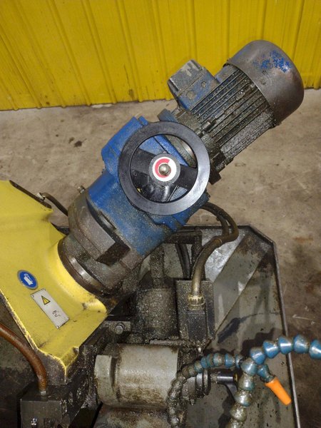 10" x 12" FMB JUPITER AUTOMATIC 60 DEGREE MITRE HORIZONTAL BANDSAW. STOCK #0655326