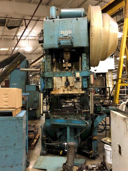 110 TON BLISS MODEL #C-110 OBI PRESS, 8&quot; STROKE. STOCK #0950121