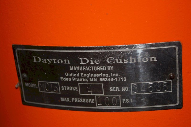 110 TON BLISS MODEL #C110 OBI PRESS: STOCK #75478