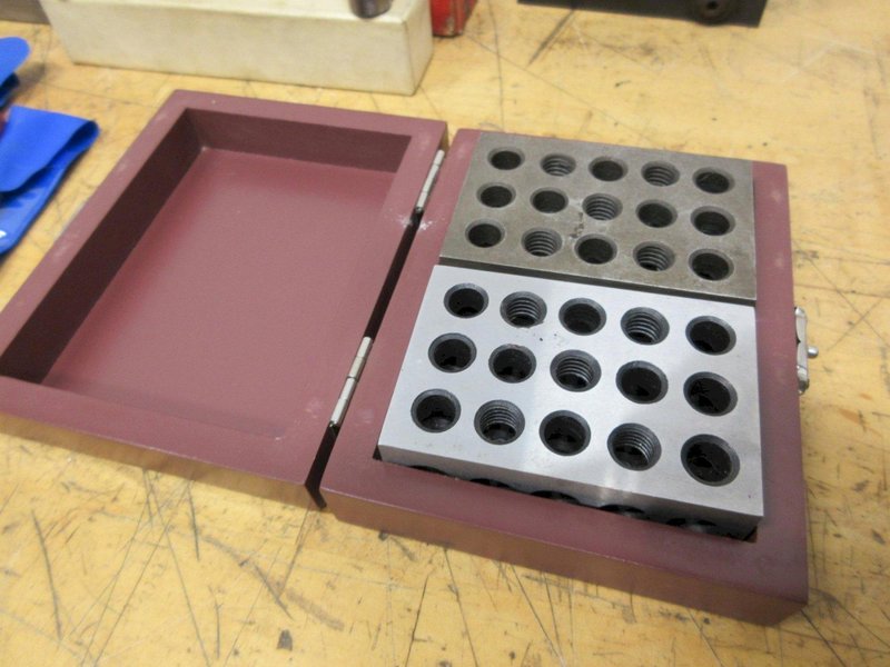 Machinist Set Up Tools, 4 - 7" Squares, Edge Finders, Micro 5" Sine Bar, Horizontal/Vertical 5C Collet Fixture, 4" x 4" Angle Fixture, 1-2-3 Blocks, 6" x 1/8" Parallel Set- Auction Item