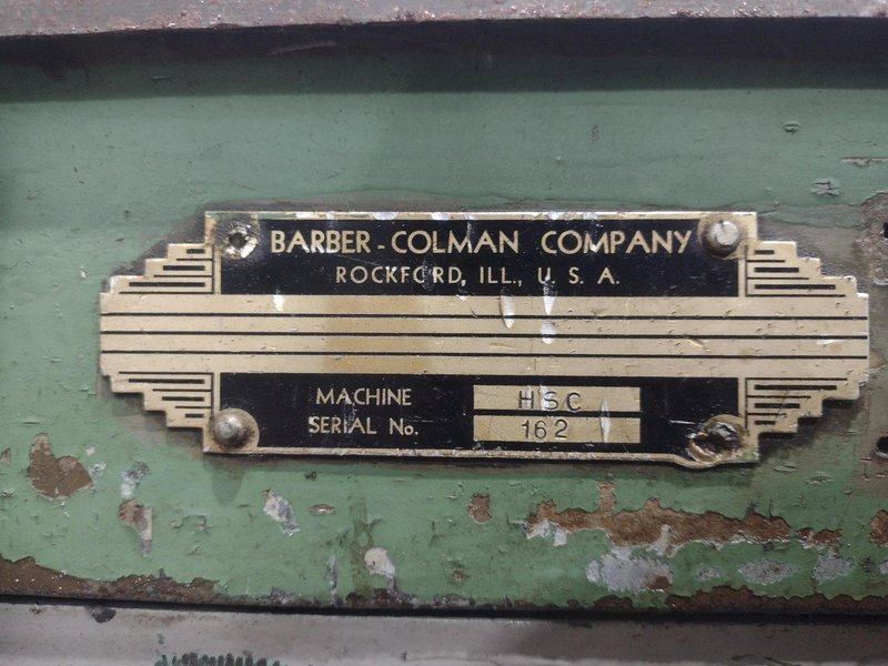 BARBER COLEMAN MODEL #HSC GEAR INSPECTION UNIT : YOBRO #25097