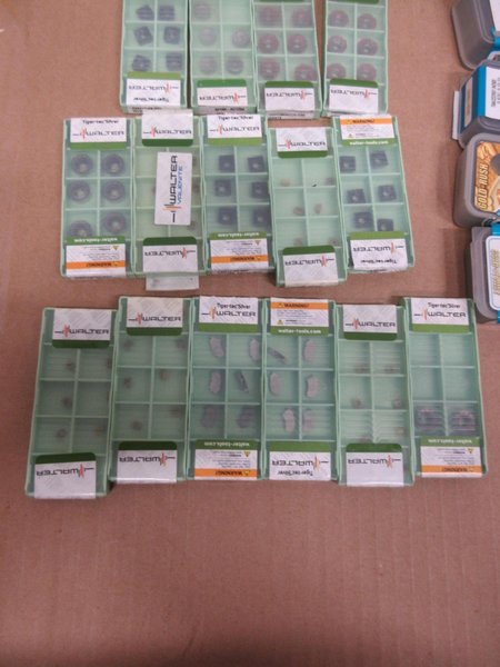Ingersoll, Walter, Sandvik Carbide Insert Turning and Milling Mega Lot!!!  ***New In Packages***- Auction Item