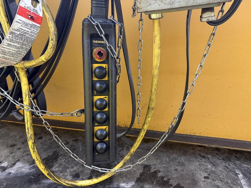 10 TON X 50' DEMAG DOUBLE GIRDER BRIDGE CRANE, NEW 1998: YOBRO #24519