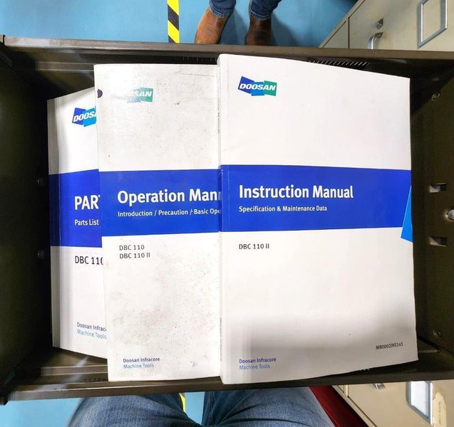 4.33&quot; Doosan DBC-110 CNC Table Type Horizontal Boring Mill
