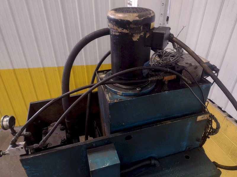 10 TON GREENERD MODEL #HPB-10 HYDRAULIC C-FRAME PRESS, 8&quot; STROKE: STOCK #16266