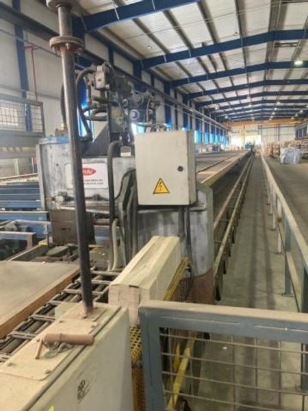 1370 MT SUTTON OIL HYDRAULIC DIRECT EXTRUSION PRESS (14123)