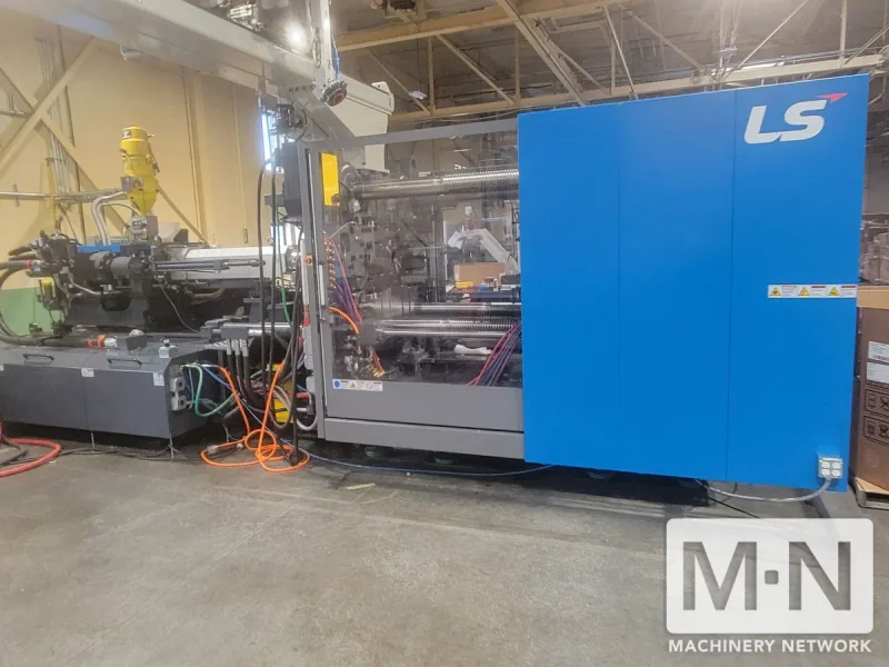 660 TON 60 OZ LS MTRON MODEL LSG600Hi35 INJECTION MOLDING MACHINE MFG 2023 DELIVERED NEW 2025 LOW HOURS