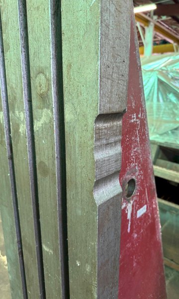 14&quot; x 72&quot; Angle Plate, (3) Vertical T-Slots