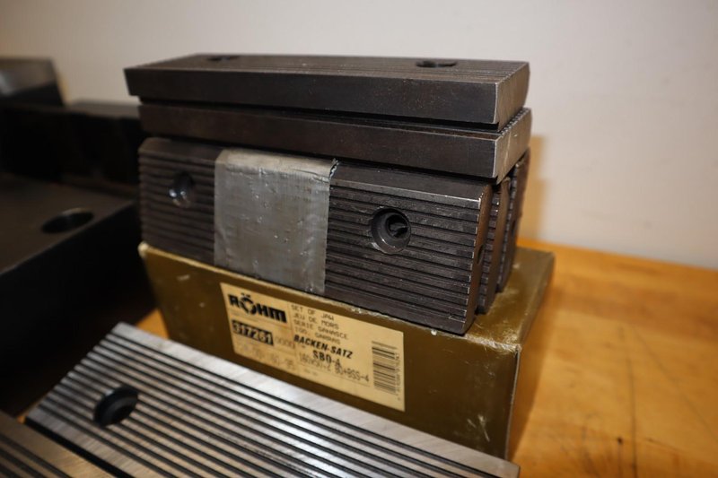 ROHM RKK Series Vise Jaws &amp; Jaw Plates For 160MM &amp; 200MM Vises- Auction Item