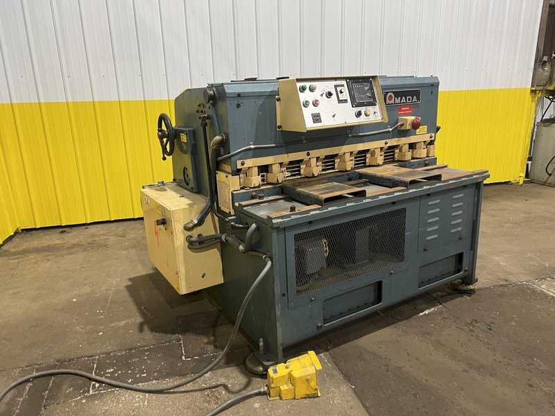 4&#039; (48&quot;) X 10 GA AMADA MODEL #S-1232 HYDRAULIC SHEAR: STOCK #18197