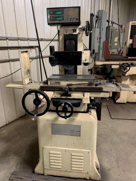 Boyar-Schultz "Challenger" HR618 Roller Way Hand Feed Surface Grinder, S/N C-3666.