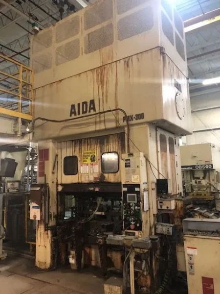 AIDA 330 TON SSDC PRESS, STOCK# 14003J