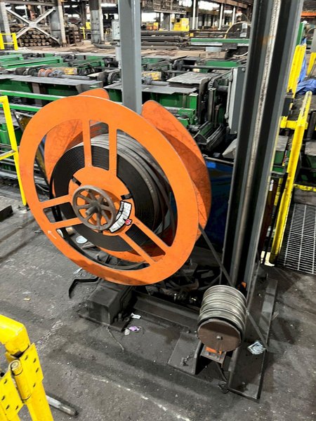 SAMUEL/SIGNODE SMSBM10/VS32 AUTOMATIC STRAPPING SYSTEM. STOCK # 0891924