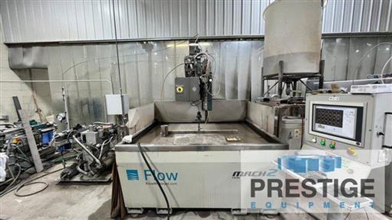 Flow 4&#039; x 4&#039; Mach 2 1313b CNC Water Jet