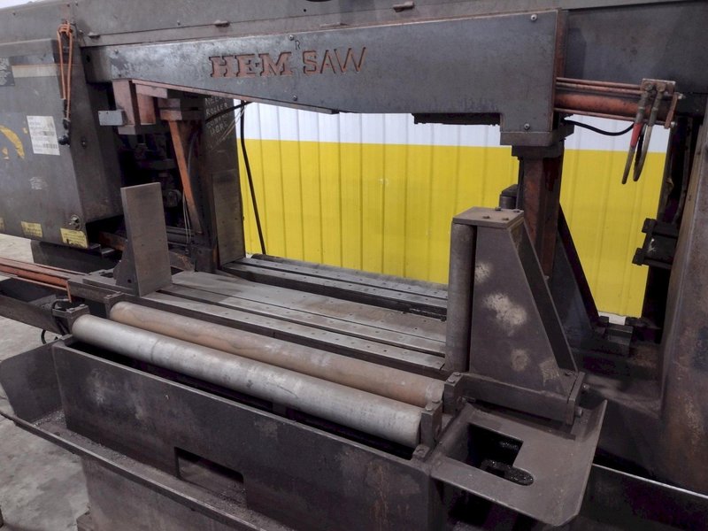 44&quot; X 20&quot; HEM MODEL #WF140HM-DC WIDE FLANGE HORIZONTAL DUAL COLUMN BANDSAW: STOCK #22726