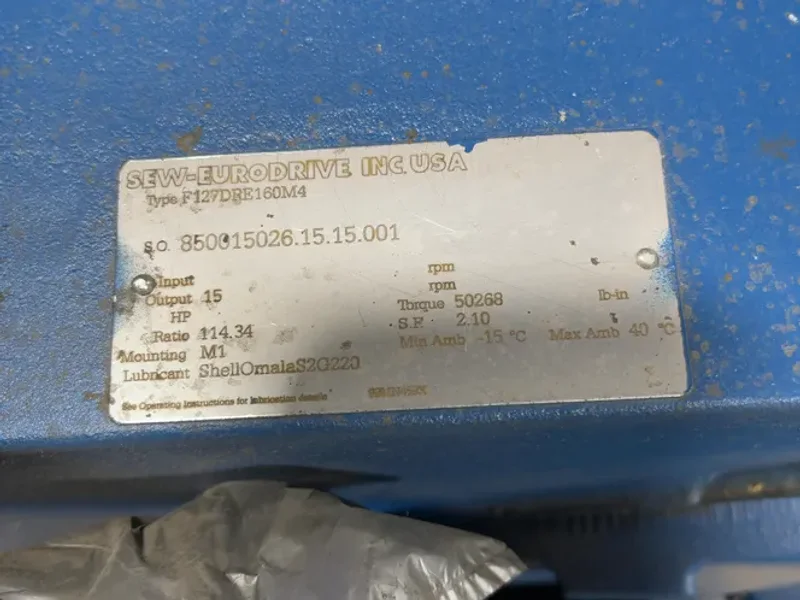 Sew 12.50 Hp Gear Drive  - 850015026.15.15.001