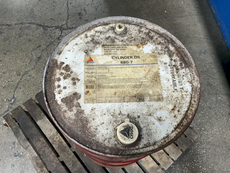 CITGO 55 GALLONS CYLINDER OIL  -  680-7