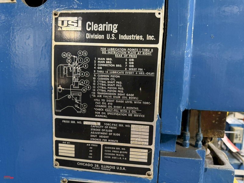 22 TON CLEARING PRESS: YOBRO #24688