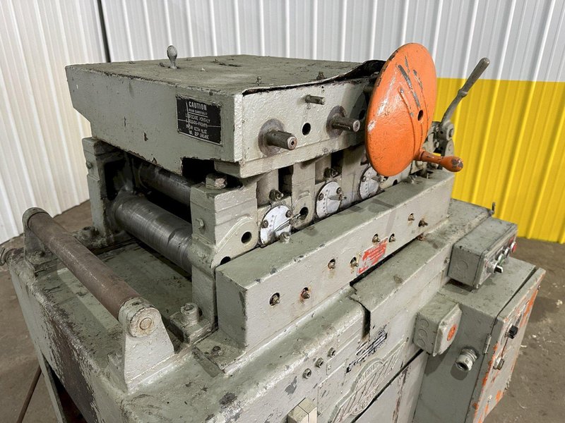 12&quot; X .125&quot; LITTELL MODEL #412-7PD POWERED 7-ROLL STRAIGHTENER: STOCK #19806