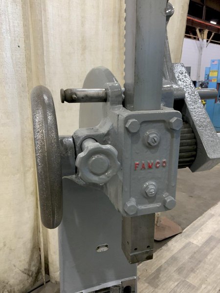 12 TON FAMCO MODEL #5 FLOOR MODEL RATCHET TYPE ARBOR PRESS: STOCK #81246